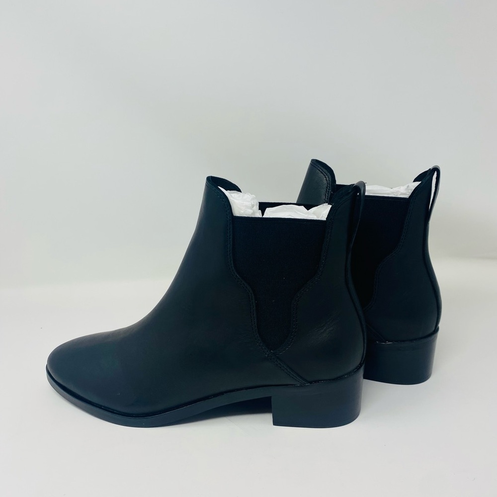 NWT Soludos Chelsea Bootie Marfa Leather in Black Size 8.5 - Picture 10 of 14